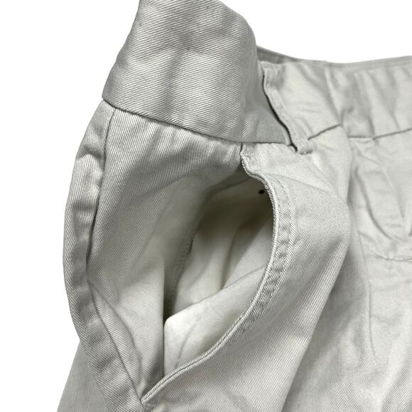 J. Crew Chino Shorts City Fit Mid Rise Light Stone Khaki Women's 4 Casual Cotton - Picture 6 of 9